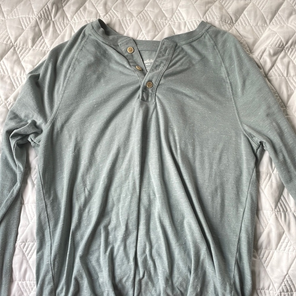 Mens Small Teal Goodfellow shirt
